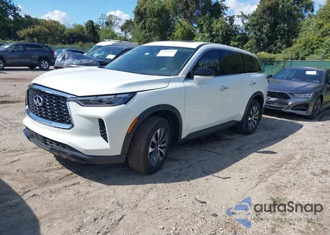 2024 Infiniti Qx60 Pure Awd from USA, damaged, VIN 5N1DL1ES7RC335711